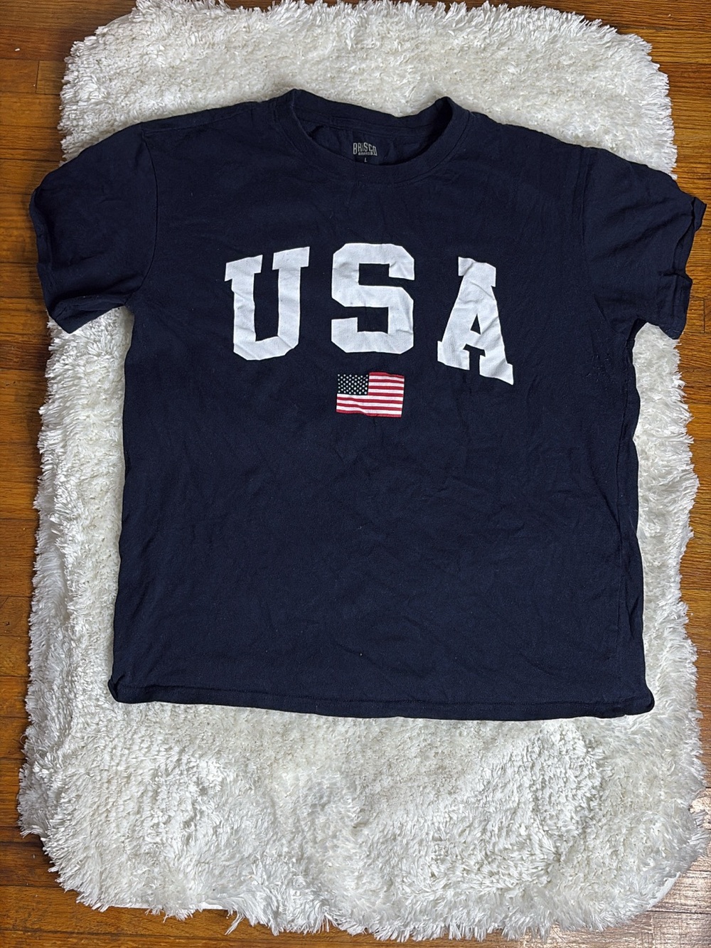 USA Graphic Short-Sleeve Tee - Navy